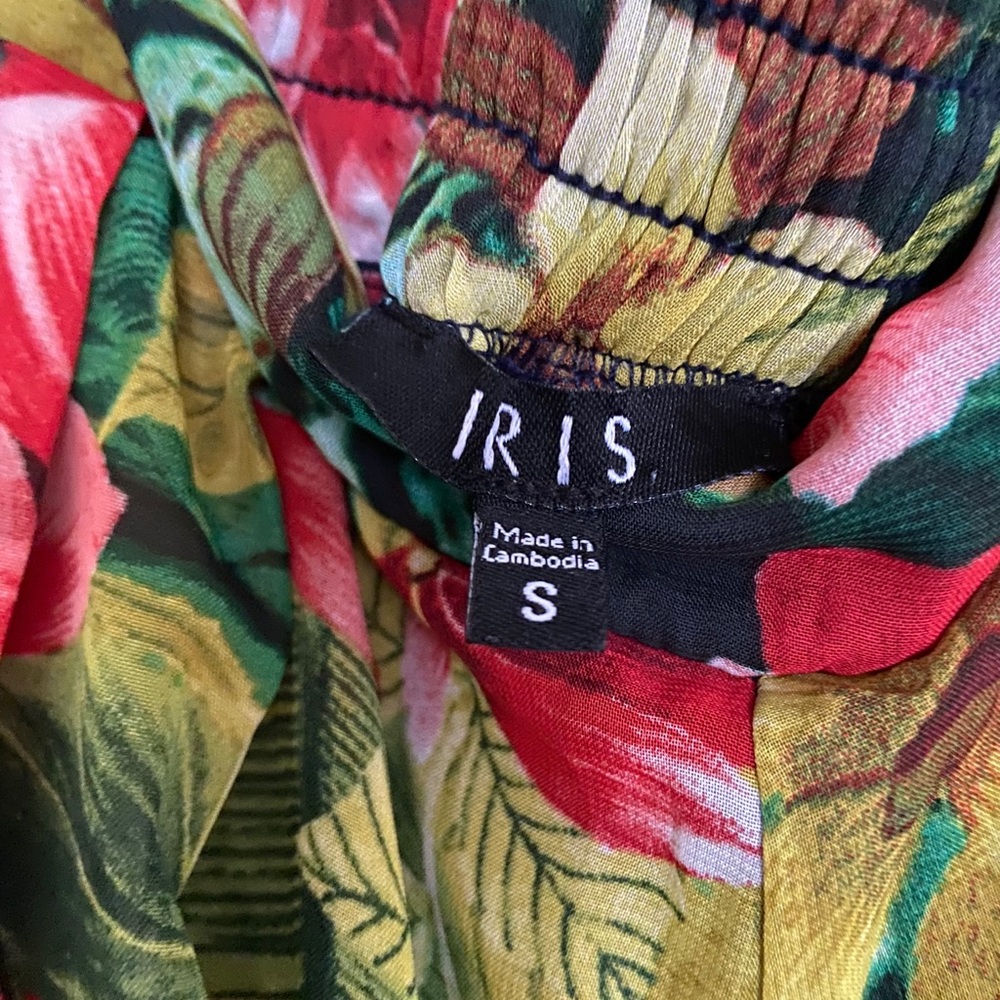 Boho Floral High-Waisted Pants - Picture 5 of 12